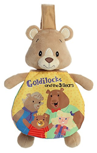 Aurora World Baby Goldilock and Three Bears 9" Story Pals Soft Book