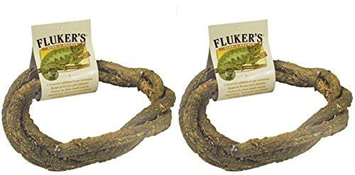 Fluker Labs SFK51019 Small Animal BendABranch Pet Habitat Decor Medium 2 Pack