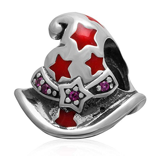 Magic Hat Charm 925 Sterling Silver Witchcraft Charm Witch Charm for Pandora Bracelet