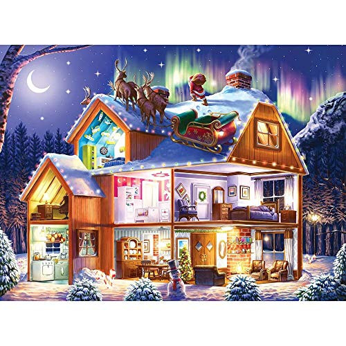Lafayette Puzzle Factory Santa on The Roof Jigsaw Puzzle