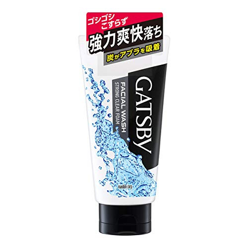 Mandom Gatsby Facial Wash Strong Clear Foam 51 oz 130 g