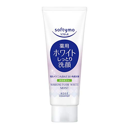 KOSE COSMEPORT softymo White Facial Washing Foam Moist 150g