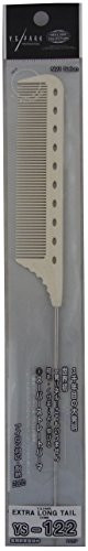 YS Park Comb 122 Extra Long Tail  White