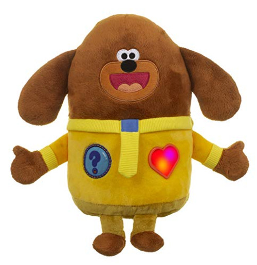 Golden Bear Hey duggee Voice Activated Smart duggee Soft Toy 10cm with Songs and Sounds for