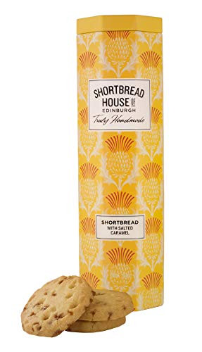 Shortbread House of Edinburgh Salted Caramel Shortbread Rounds Tin 98 Ounce