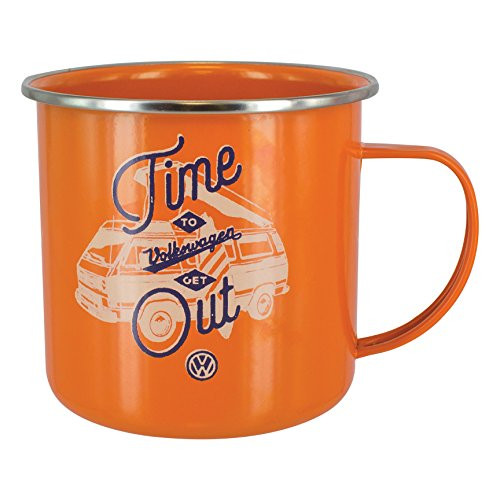 Paladone Campervan Metal Coffee Mug  Officially Licensed VW Volkswagen Merchandise
