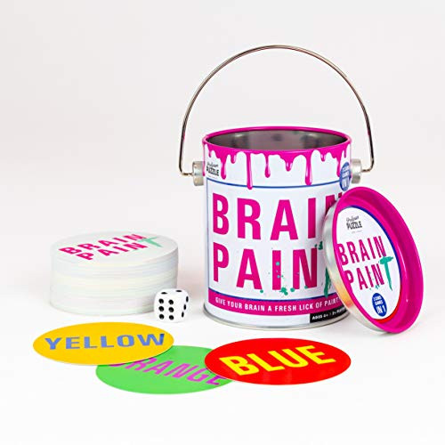 Brain Training Brain Paint  3 Engaging  Brain stimulating Card Games by Professor Puzzle
