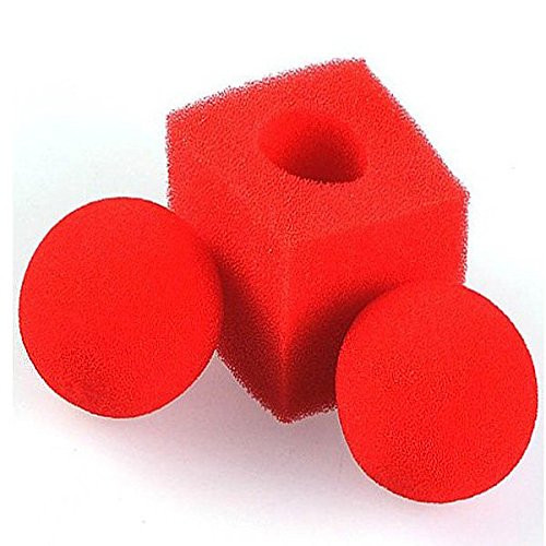 CC Products Kingmagic Magic Ball To Square Sponges Tricks Set Red