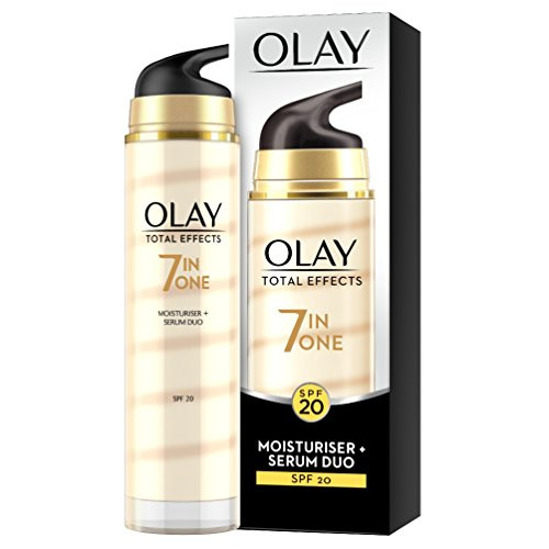 Total Effects by Olay 7 in 1 Moisturiser and Serum Duo SPF20 40ml Total Effects by Olay 7 in 1 Moisturiser and Serum Duo SPF20 40ml