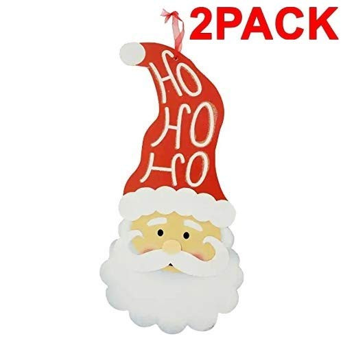 Christmas Decoration Wooden Wall Signs135x105 Ho Ho Ho 2