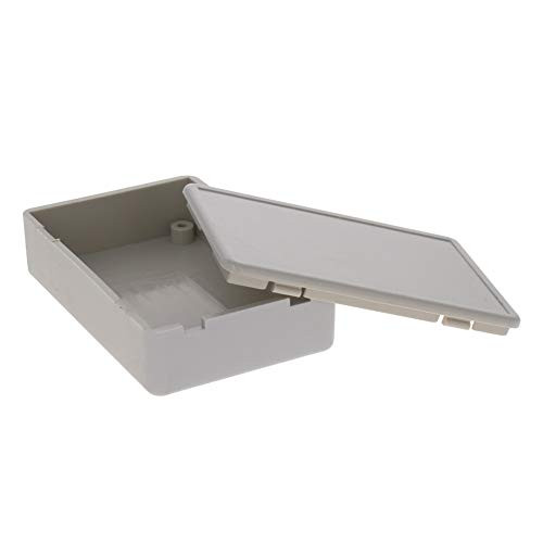 Fielect 5Pcs White Waterproof Dustproof Electronic Junction Box Plastic Enclosure Project Box For Electronic Projects ABS 512 70x45x18mm