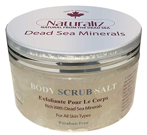Naturaliz Dead Sea Salt Body Scrub Cleanse Exfoliator 123 oz Naturaliz Dead Sea Salt Body Scrub Cleanse Exfoliator 123 oz