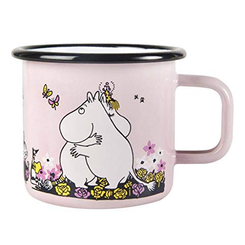 Moomin Enamel Mug Moomin Hug 37 dl Muurla