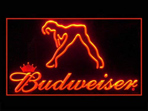 Lamazo Budweiser Exotic Dancer Bar Pub Led Light Sign