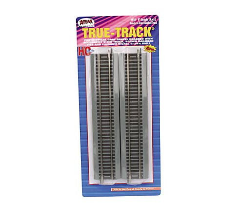 Atlas HO True-Track 9" Straight (4) ATL450