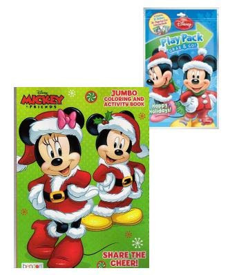 Mickey and Friends Coloring Book with Play Pack Grab  Go Activity Set