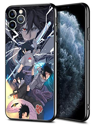 Lisa iPhone 11 Pro Max Case Anime Comic Series Protection Cover Back Case for iPhone 11 Pro Max NarutoUchihaSasuke