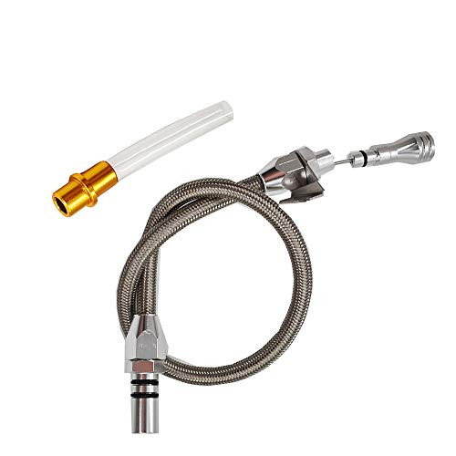 labwork Flexible Stainless Transmission Dipstick Fit for Chevy GM TH350 Tranny SBC BBC Transmissions
