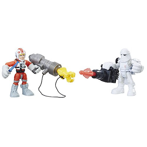 Star Wars Galactic Heroes Luke Skywalker and Snowtrooper Star Wars Galactic Heroes Luke Skywalker and Snowtrooper