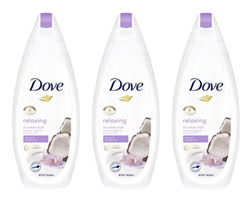 Dove Purely Pampering Coconut Milk with Jasmine Petals Body Wash 500ML 3 pack International Version