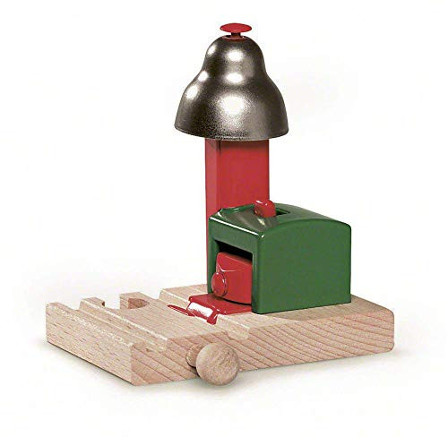 BRIO World 33754 Magnetic Bell Signal Accessory for Toy Train Sets for Kids Ages 3 and Up BRIO World 33754 Magnetic Bell Signal Accessory for Toy Train Sets for Kids Ages 3 and Up