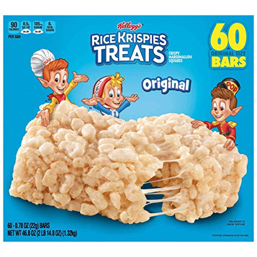 Kelloggs Rice Krispies Treats 078 oz 60count