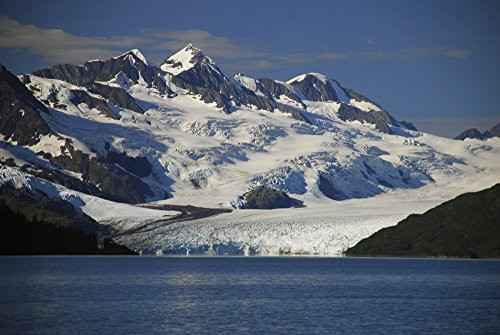 Posterazzi Scenic View Glacier In Harriman Fjord Prince William Sound Alaska Poster Print 17 x 11 Posterazzi Scenic View Glacier In Harriman Fjord Prince William Sound Alaska Poster Print 17 x 11