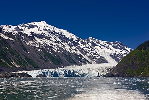 Posterazzi Surprise Glacier In Harriman Fjord As Seen From The Deck On The Klondike Express Tour Boat Prince William Sound Alaska Poster Print 17 x 11 Posterazzi Surprise Glacier In Harriman Fjord As Seen From The Deck On The Klondike Express Tour Boat Prince William Sound Alaska Poster Print 17 x 11