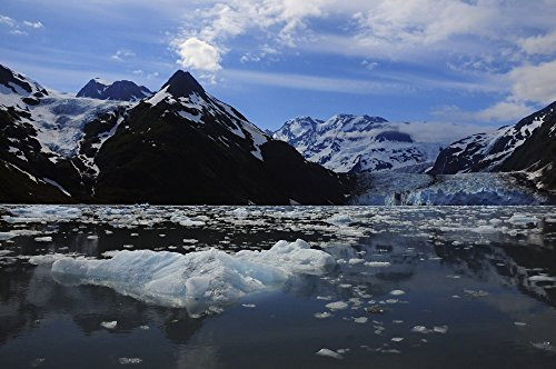 Posterazzi Scenic View Of Surprise Glacier In Prince William Sound Alaska Poster Print 17 x 11 Posterazzi Scenic View Of Surprise Glacier In Prince William Sound Alaska Poster Print 17 x 11