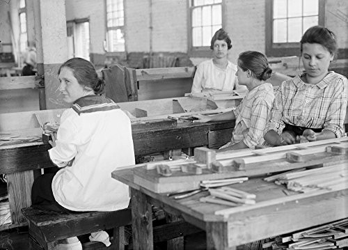 Virginia Child Labor 1918 Nyoung Girls At Work At The Alexandria Airplane Factory In Alexandria Virginia Photograph 1918 Poster Print by 18 x 24 Virginia Child Labor 1918 Nyoung Girls At Work At The Alexandria Airplane Factory In Alexandria Virginia Photograph 1918 Poster Print by 18 x 24