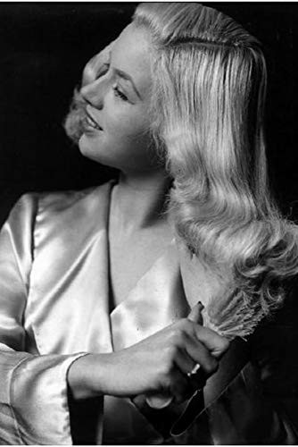 Posterazzi DAP16823 Diana Dors  Combing Hair Photo Print 8 x 10 Multi