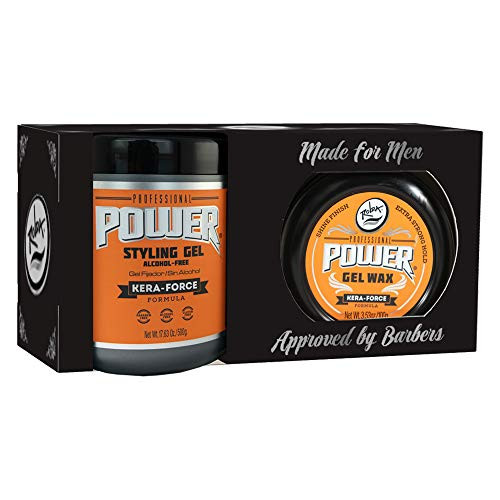 Rolda Products  Power Spiker Hair Gel Firm Hold 176 Oz  Water Based Pomade 353 Oz Extra Strong Hold  Shine Finish  Men Grooming Set 2 units