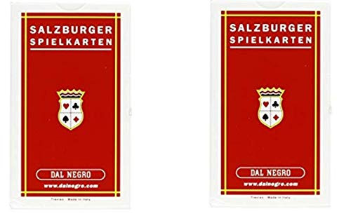 Dal Negro Salzburger Extra Italian Playing Cards Pack of 2
