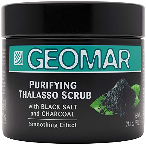 Exfoliating Charcoal Scrub  21oz Natural Charcoal Body Scrub Powerful Formula to Help Reduce Wrinkles Acne Psoriasis Blemishes Eczema and Dry Skin
