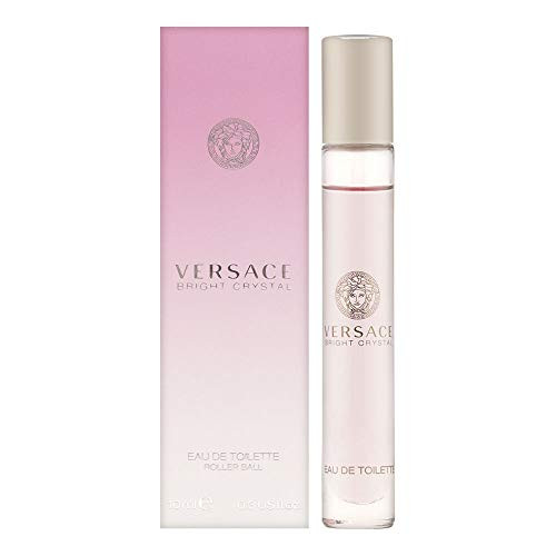 Versace Bright Crystal by Gianni Versace Eau De Toilette Rollerball for Women 3 Ounce