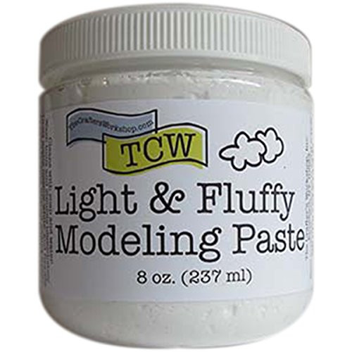 Crafter's Workshop, The TCW9004 Modeling Paste 8oz Light/Flu None