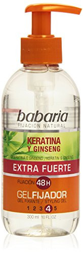 Babaria Styling Gel Extra Strong With Keratin And Ginseng 300ml