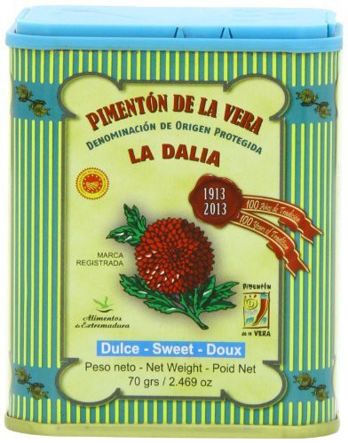La Dalia Sweet Smoked Paprika from Spain 2469 Oz