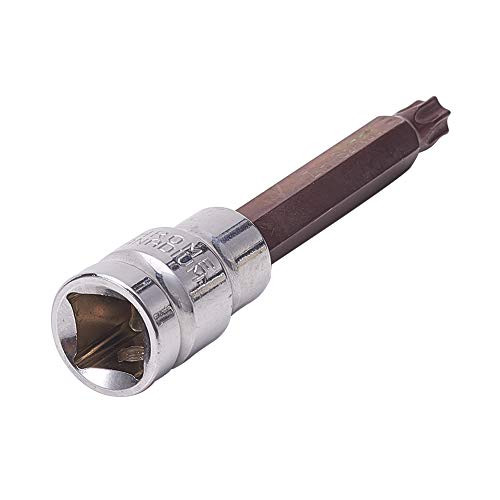Utoolmart 12Inch Drive T50 Torx Bit Extra Long Socket S2 Steel 100mm Total Length 1Pcs