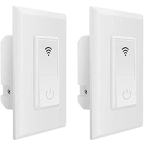 Xenon Smart SwitchWiFi SwitchLight SwitchControl Lighting from AnywhereCompatible with Alexa and Google AssistantNo Hub RequiredTiming Function2 Pack