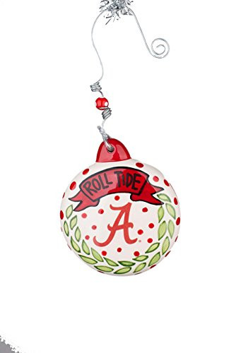 Glory Haus Alabama Puff Ornament, Multicolor