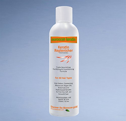 Keratin Replenisher by Moroccan Keratin Hair Infusion Leavein Conditioner Treatment Great Value 250ml 8oz Fast Application Instant Results
