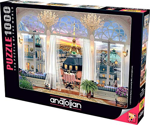 Anatolian Puzzle  Paris Roof Terrace 1000 Piece Jigsaw Puzzle 1091 Model Number ANA1091