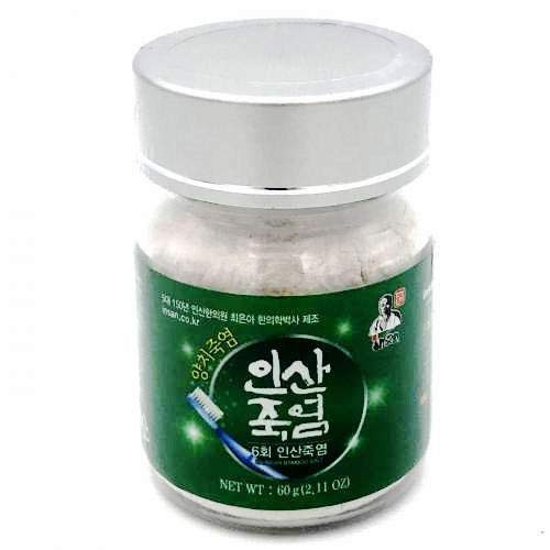 Dr Insan 6X Roasted Bamboo Salt Powder 60g  Total Mouth Care