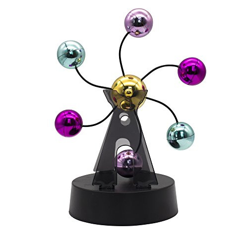 ScienceGeek Kinetic Art Spinning Balls - Electronic Perpetual Motion desk toy Home Decoration