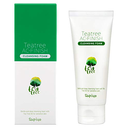 Supiyo tea tree acfinish cleansing foam 100ml