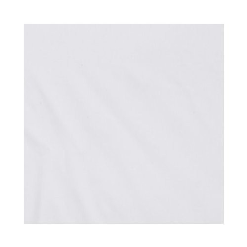 Bacati Solid White Crib Fitted Sheet
