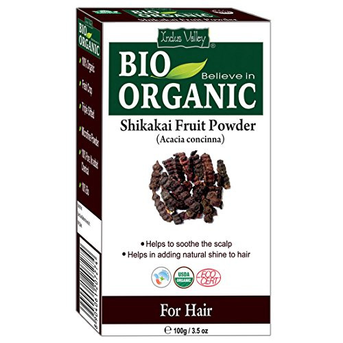 Indus Valley Natural Shikakai Powder For Hair Nourishment Acacia concinna