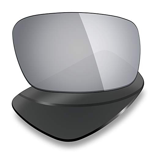 Mryok Polarized Replacement Lenses for Oakley Chainlink  Silver Titanium