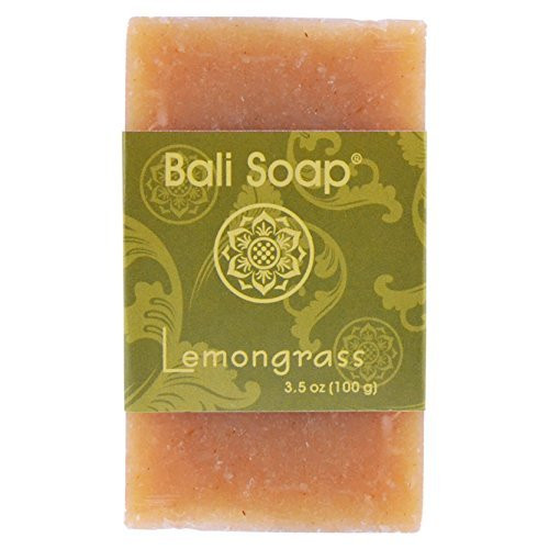 Bali Soap  Lemongrass Natural Soap Bar Face or Body Soap Best for All Skin Types For Women Men  Teens Pack of 6 35 Oz each